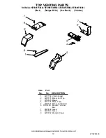 Preview for 10 page of KitchenAid KESS907SBB - Pure 30 Inch Slide-In Electric Range Parts List