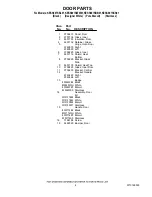 Preview for 6 page of KitchenAid KESS907SBB01 Parts List