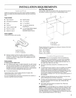 Предварительный просмотр 3 страницы KitchenAid KESS907SBL05 Installation Instructions Manual