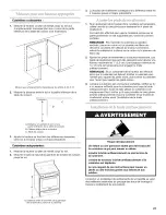 Предварительный просмотр 21 страницы KitchenAid KESS907SBL05 Installation Instructions Manual