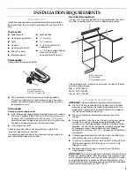 Предварительный просмотр 3 страницы KitchenAid KESS908SPB - 30 Inch Slide-In Electric Range Installation Instructions Manual