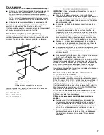 Предварительный просмотр 17 страницы KitchenAid KESS908SPB - 30 Inch Slide-In Electric Range Installation Instructions Manual