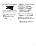 Предварительный просмотр 23 страницы KitchenAid KESS908SPB - 30 Inch Slide-In Electric Range Installation Instructions Manual