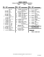 Preview for 4 page of KitchenAid KESS908SPB02 Parts List