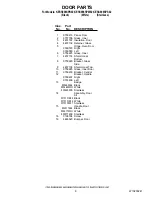 Preview for 6 page of KitchenAid KESS908SPB02 Parts List