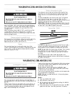 Preview for 5 page of KitchenAid KEWD105 Use & Care Manual