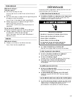 Preview for 17 page of KitchenAid KEWS105 Use And Care Manual