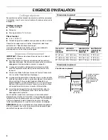 Preview for 6 page of KitchenAid KEWS105BSS Installation Instructions Manual