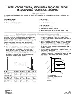 Предварительный просмотр 2 страницы KitchenAid KEWS105SPA Installation Instructions