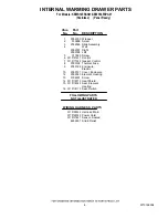 Preview for 4 page of KitchenAid KEWS145SPA01 Parts List