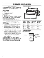 Preview for 6 page of KitchenAid KEWS145SSS - 24 Inch Warming Drawer Installation Instructions Manual