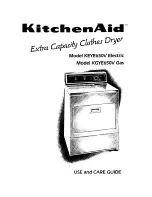 Preview for 1 page of KitchenAid KEYE650V Use And Care Manual