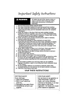 Preview for 3 page of KitchenAid KEYE650V Use And Care Manual