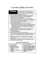 Preview for 3 page of KitchenAid KEYE660W Use And Care Manual