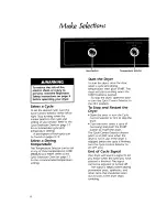 Preview for 8 page of KitchenAid KEYE660W Use And Care Manual