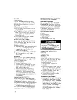 Preview for 18 page of KitchenAid KEYE664W Use And Care Manual