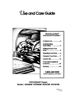 Preview for 1 page of KitchenAid KEYE665B Use And Care Manual