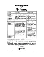 Preview for 24 page of KitchenAid KEYE665B Use And Care Manual