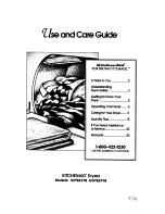 KitchenAid KEYE677B Use And Care Manual preview