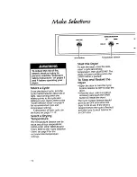 Preview for 10 page of KitchenAid KEYE767W Electric Use And Care Manual