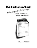 KitchenAid KEYE850V Use And Care Manual preview