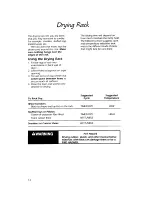 Preview for 14 page of KitchenAid KEYE860W Use And Care Manual