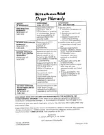 Preview for 24 page of KitchenAid KEYE860W Use And Care Manual