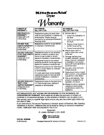 Preview for 24 page of KitchenAid KEYL410B Use And Care Manual