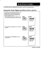 Preview for 15 page of KitchenAid KEYS977E Use And Care Manual