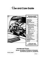 KitchenAid KEYW870B Use And Care Manual preview