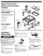 Предварительный просмотр 3 страницы KitchenAid KFBP100LSS Installation Instructions And Use And Care Manual