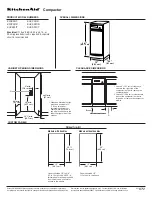 KitchenAid KFCK03IT Specification Sheet preview