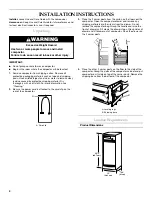 Preview for 4 page of KitchenAid KFCK03IT Use And Care Manual