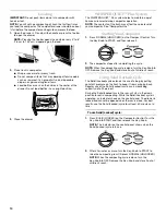 Preview for 10 page of KitchenAid KFCK03IT Use And Care Manual