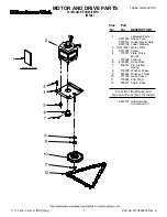 KitchenAid KFCK03ITWH1 Motor And Drive Parts preview