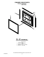 Предварительный просмотр 15 страницы KitchenAid KFCO22EVBL1 Parts List