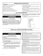 Preview for 2 page of KitchenAid KFCO22EVBL2 User Instructions