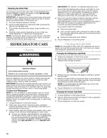 Preview for 10 page of KitchenAid KFCO22EVBL2 User Instructions