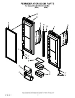 Предварительный просмотр 7 страницы KitchenAid KFCS22EVBL - 21.8 cu. Ft. Refrigerator Parts List