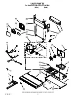 Предварительный просмотр 9 страницы KitchenAid KFCS22EVBL - 21.8 cu. Ft. Refrigerator Parts List