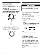 Preview for 8 page of KitchenAid KFED500EBS User Instructions