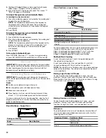 Предварительный просмотр 12 страницы KitchenAid KFED500EBS User Instructions