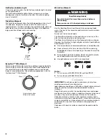 Preview for 8 page of KitchenAid KFED500ESS User Instructions