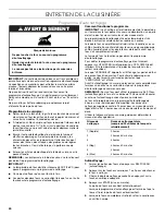 Preview for 40 page of KitchenAid KFED500ESS User Instructions