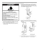 Предварительный просмотр 6 страницы KitchenAid KFED500EWH03 Installation Instructions Manual