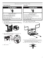 Preview for 7 page of KitchenAid KFED500EWH03 Installation Instructions Manual