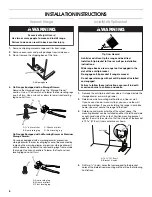 Preview for 6 page of KitchenAid KFEG500EBS Installation Instructions Manual