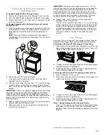 Preview for 13 page of KitchenAid KFEG500EBS Installation Instructions Manual