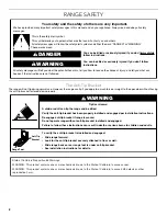 Preview for 2 page of KitchenAid KFEG500ESS User Instructions