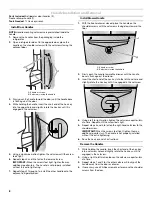 Предварительный просмотр 8 страницы KitchenAid KFFS20EYBL02 Use & Care Manual